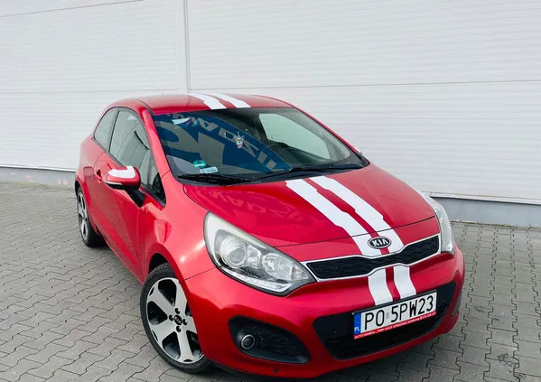 kia świętokrzyskie Kia Rio cena 18500 przebieg: 213000, rok produkcji 2012 z Poznań